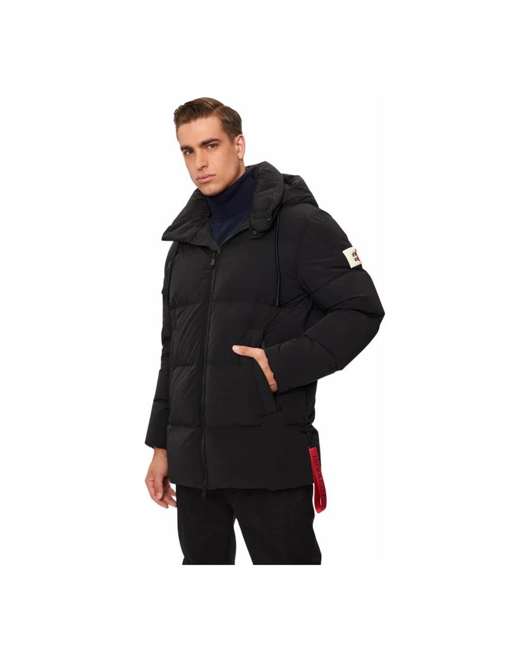 AFTER LABEL Black Winter Jackets for men