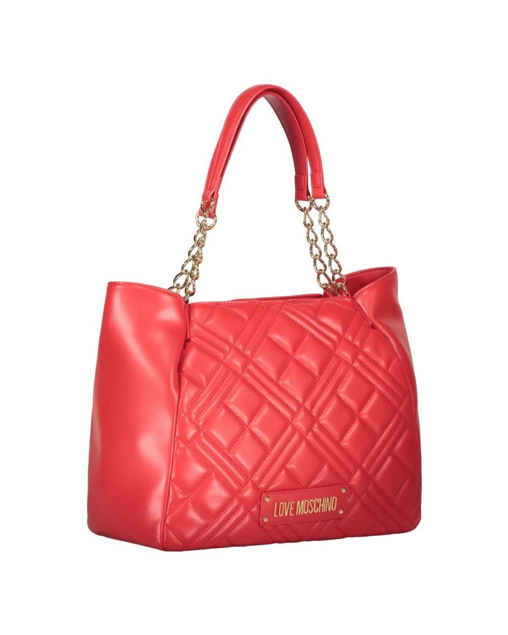Love Moschino Red Shoulder Bags