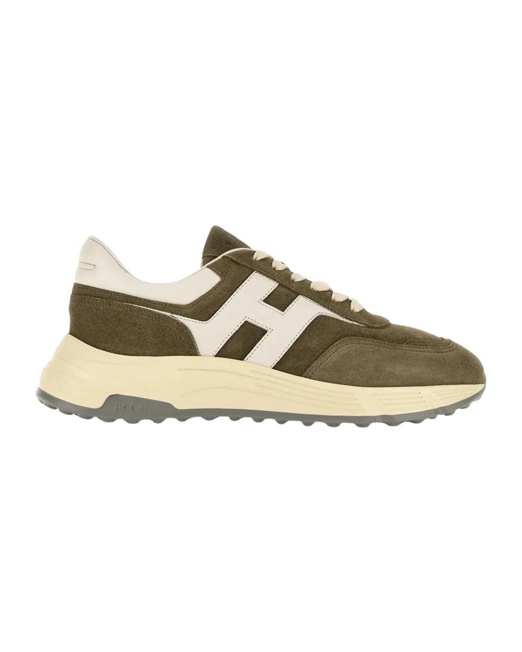 Hogan Hyperlight Leder-Sneakers in Natural für Herren