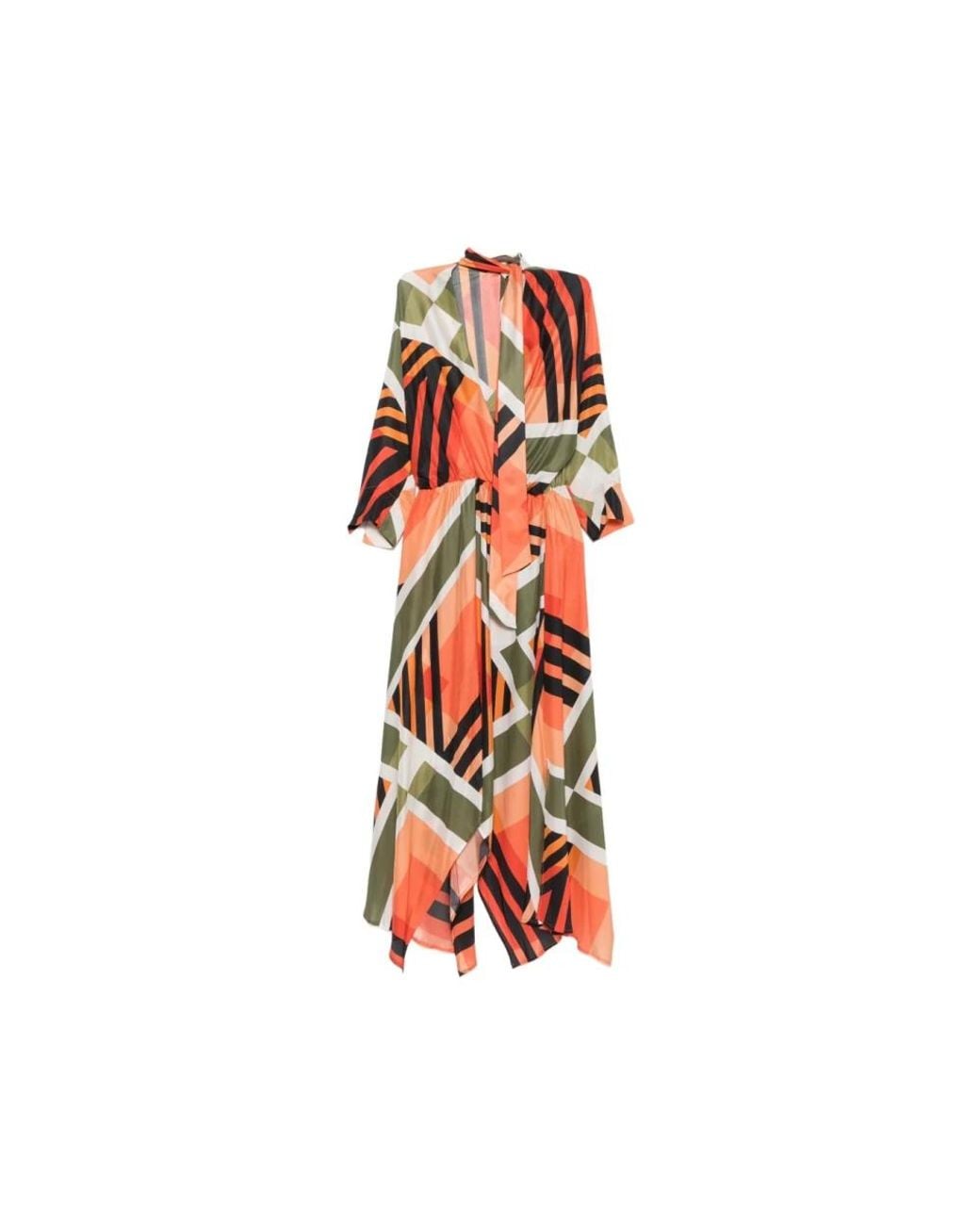 SIMONA CORSELLINI Red Maxi Dresses