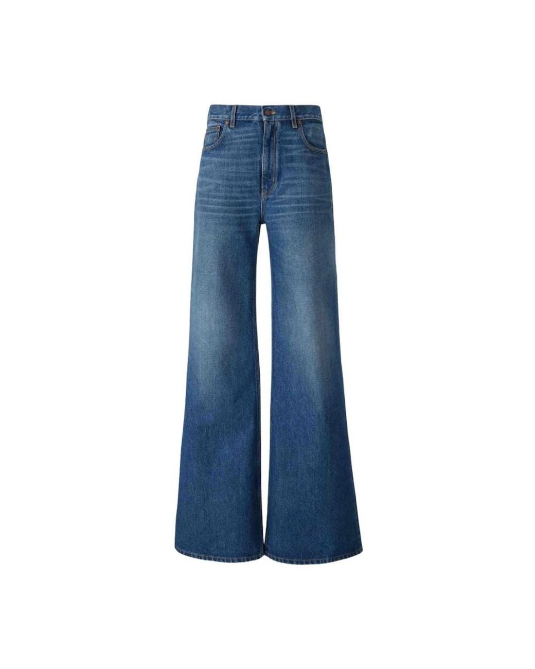 Chloé Blue Wide Jeans