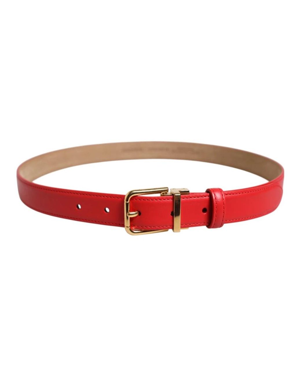 Dolce & Gabbana Red Belts