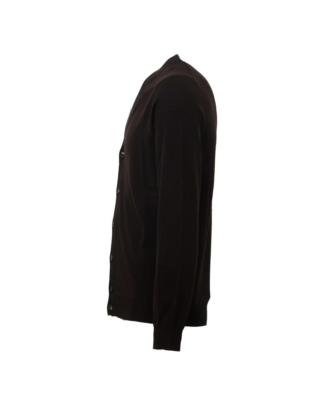 Zanone Black V-Neck Knitwear for men