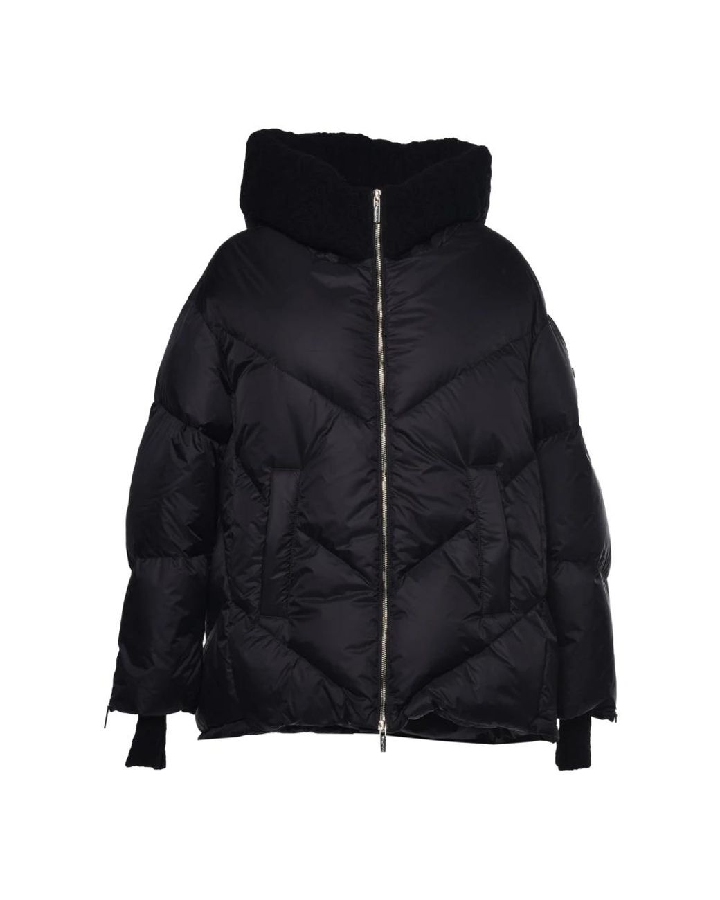 Baldinini Blue Down Jackets
