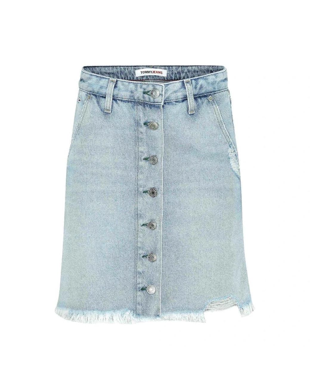 Tommy Hilfiger Blue Denim Skirts