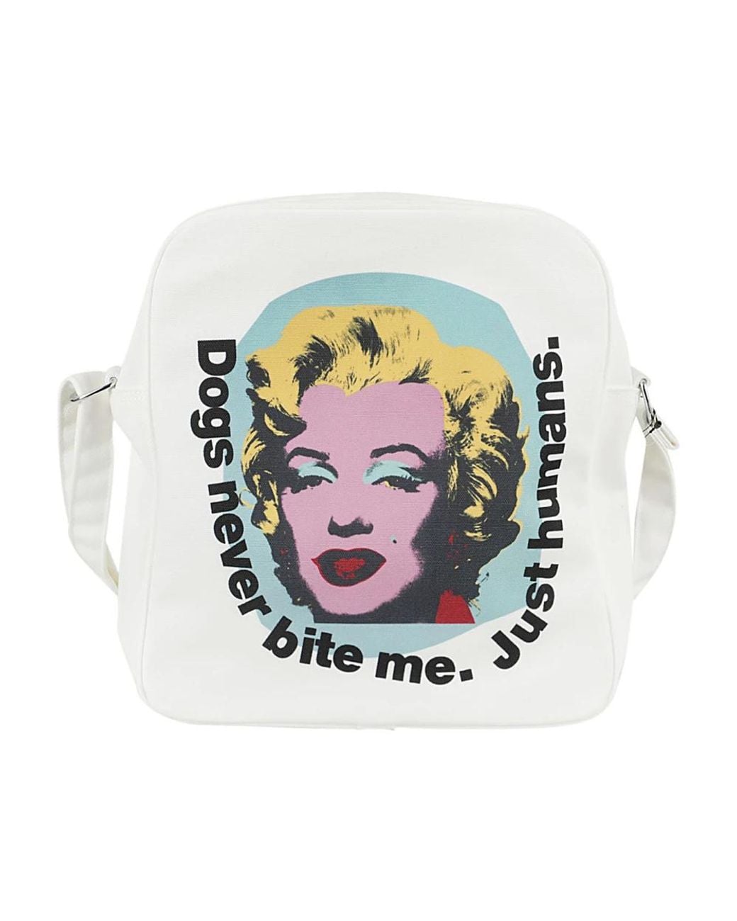 Comme des Garçons White Cross Body Bags for men