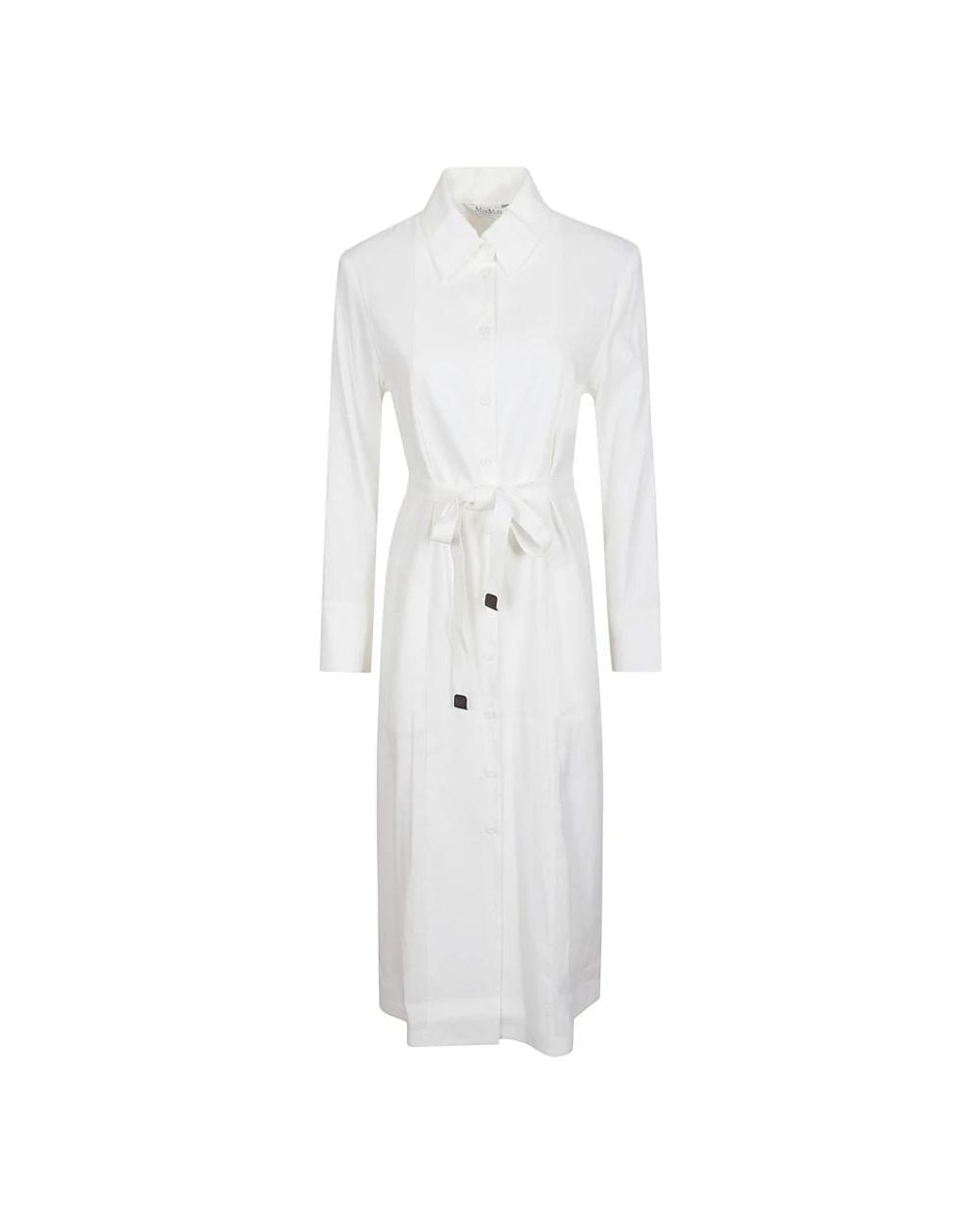 Max Mara White Shirt Dresses