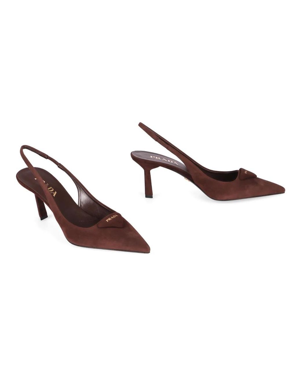 Pumps Prada de color Brown