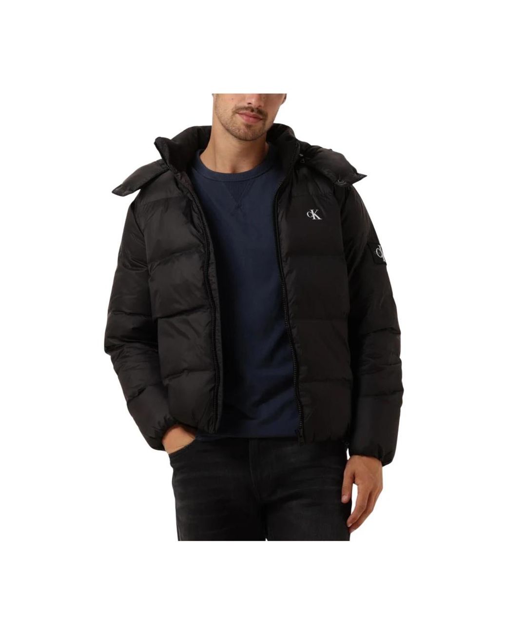 Calvin Klein Black Winter Jackets for men
