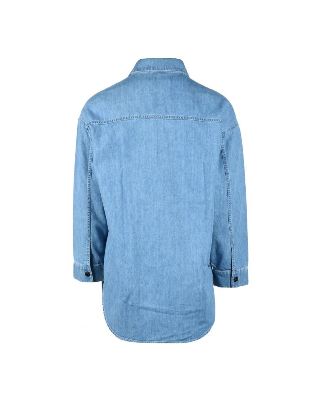 Philippe Model Blue Denim Shirts for men