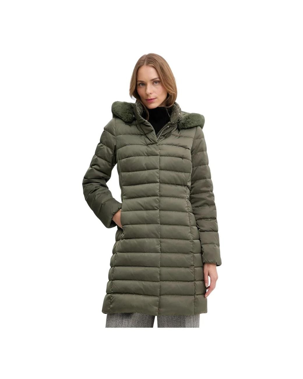 Down Jackets Geox de color Green