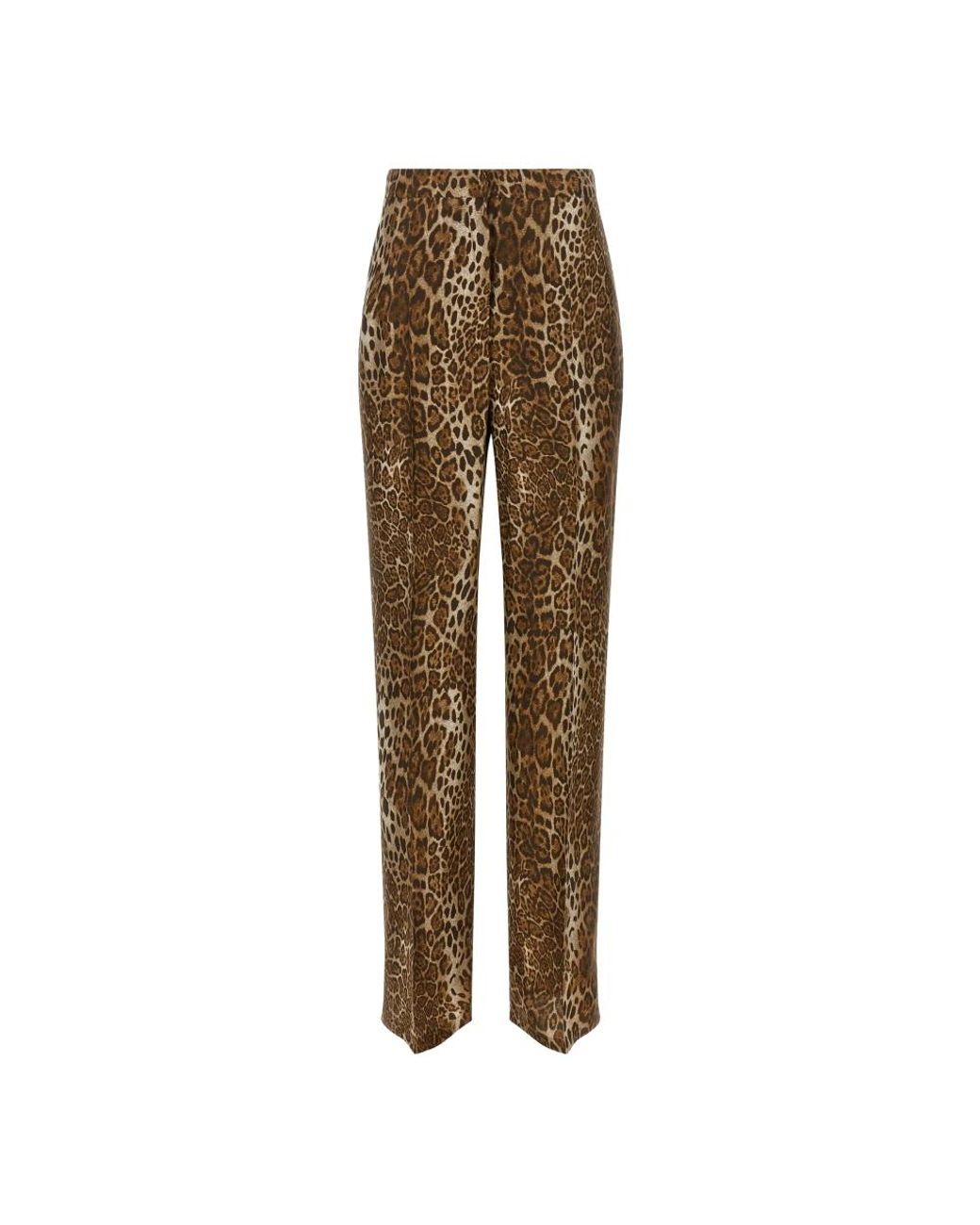 Max Mara Brown Straight Trousers