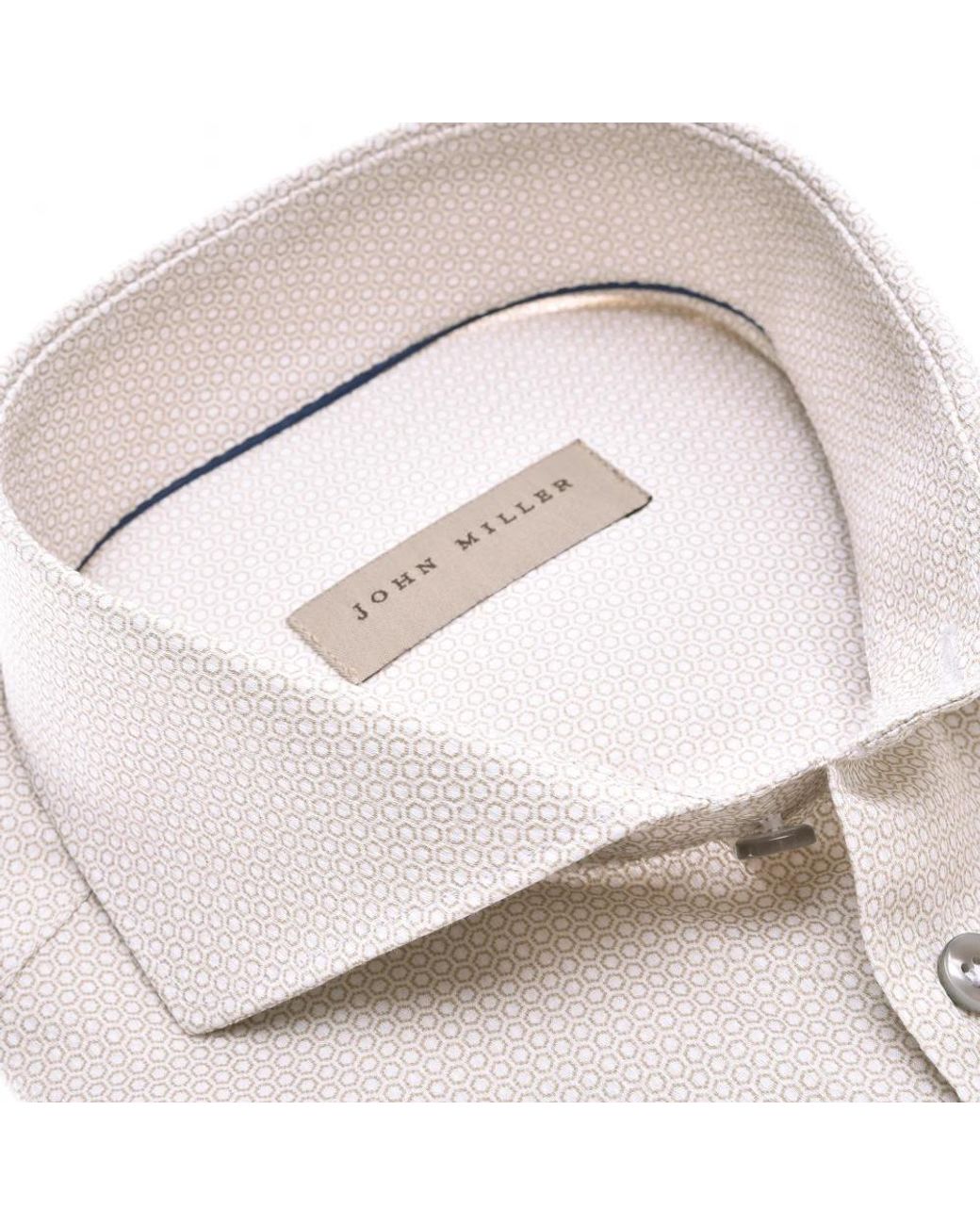 John Miller Natural Casual Shirts for men
