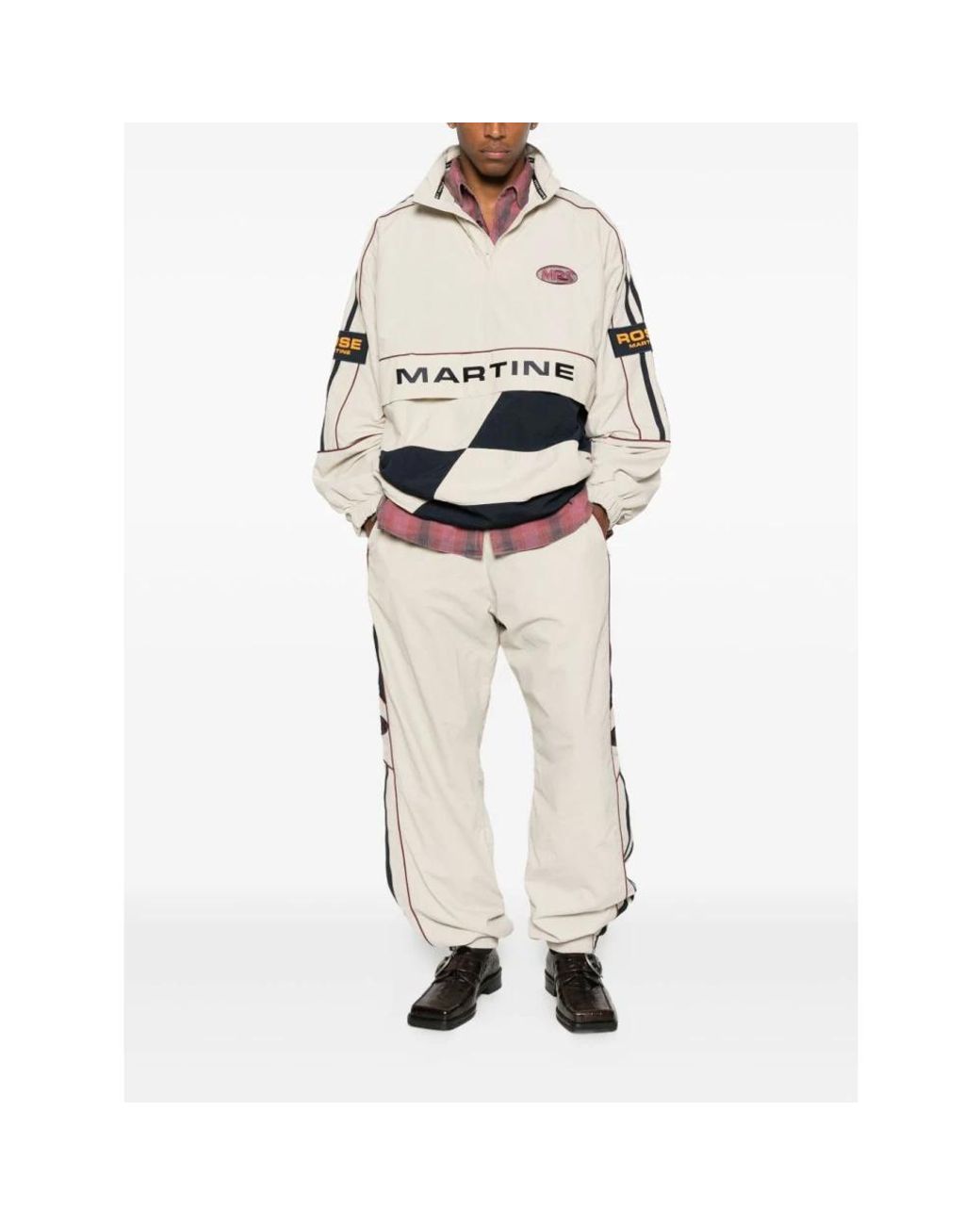 Martine Rose White Sweatpants for men