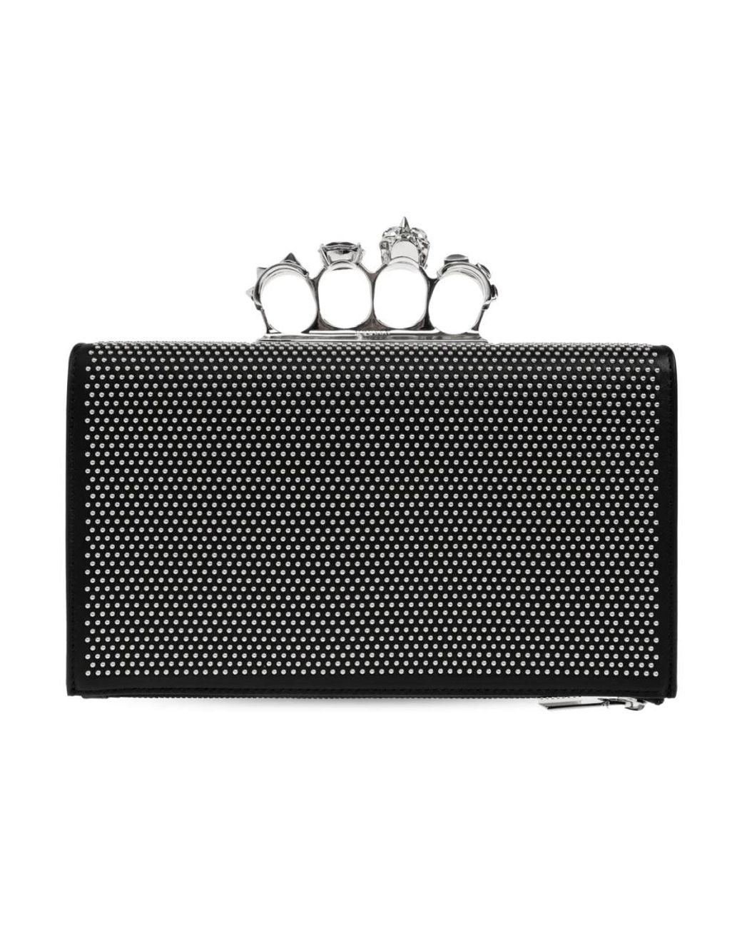 McQueen Black Clutches