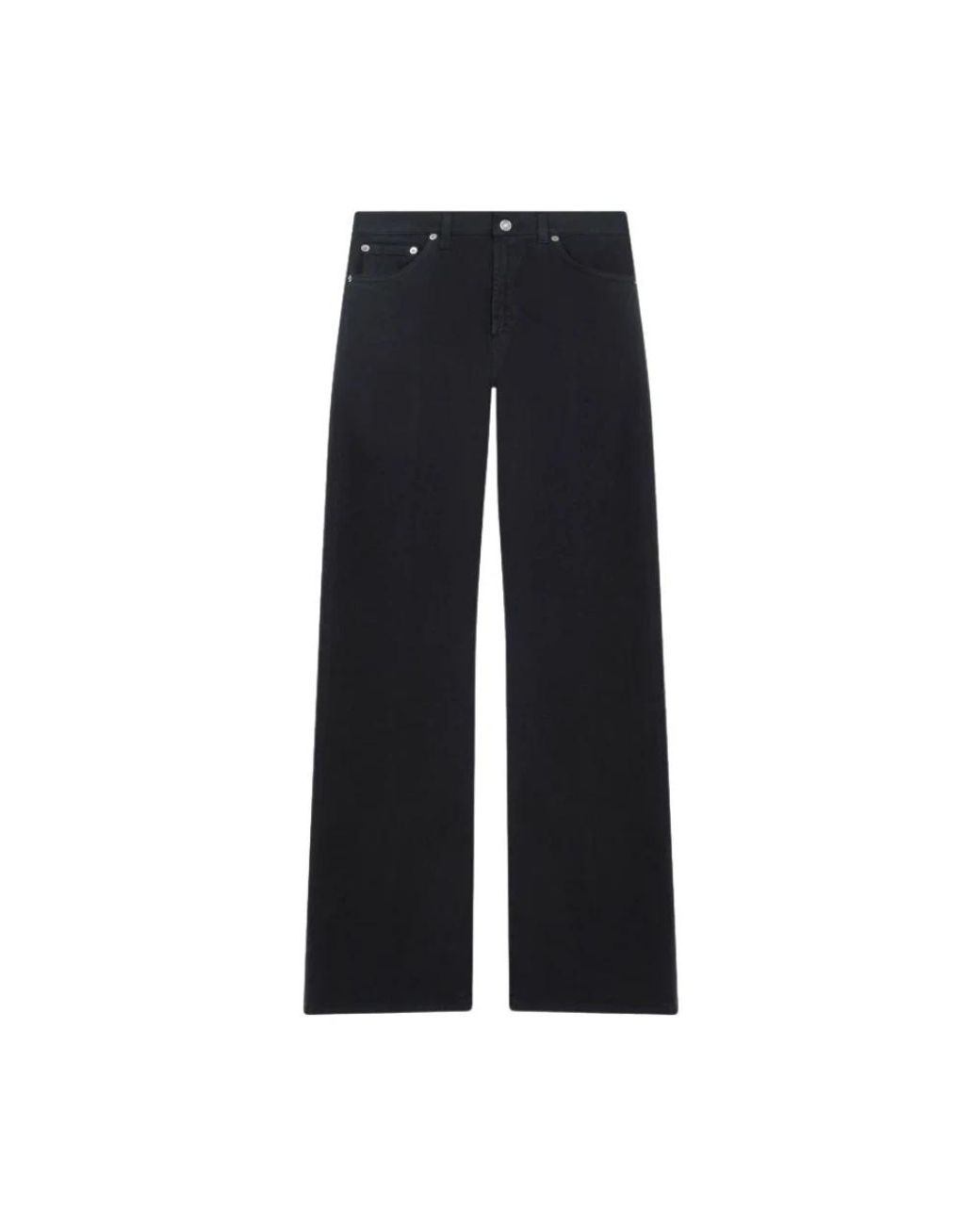 Dondup Black Wide Jeans