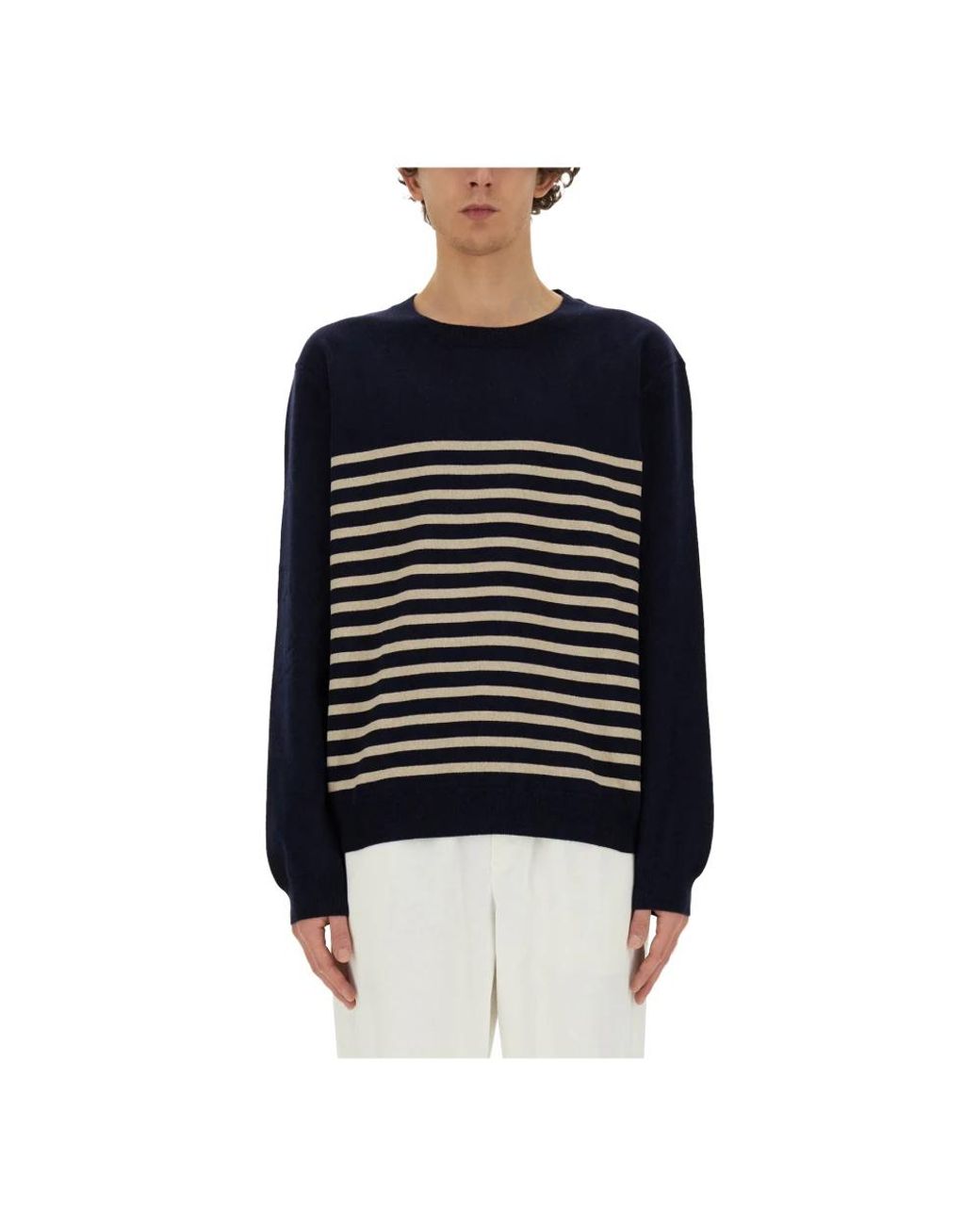 A.P.C. Black Round-Neck Knitwear for men