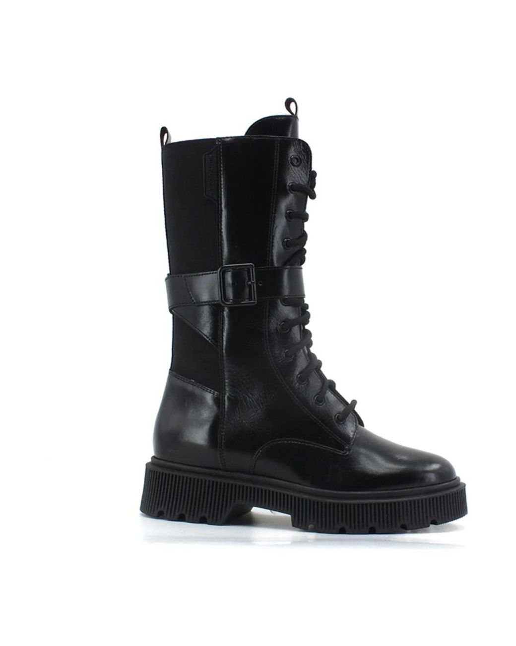 Kurt Geiger Black Lace-Up Boots