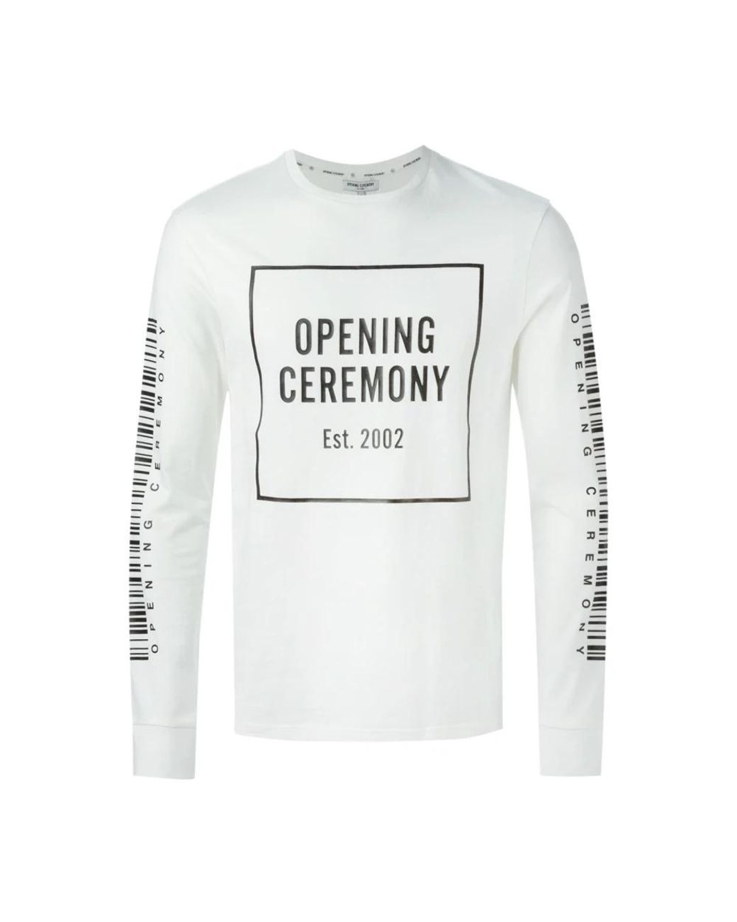 Opening Ceremony Gray Long Sleeve Tops for men