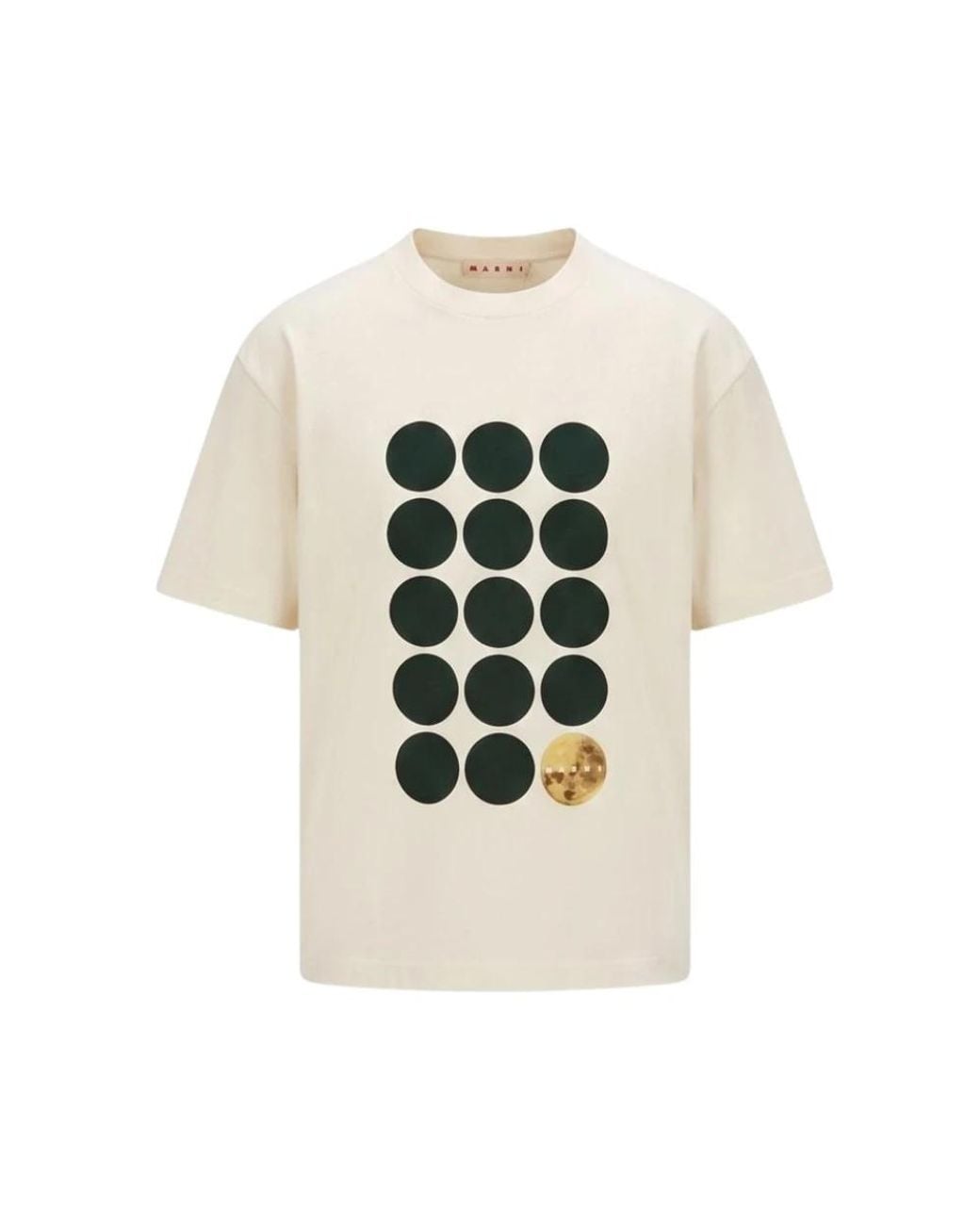 Marni Natural T-Shirts for men