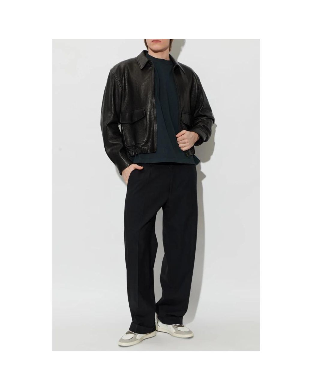 Golden Goose Deluxe Brand Black T-Shirts for men