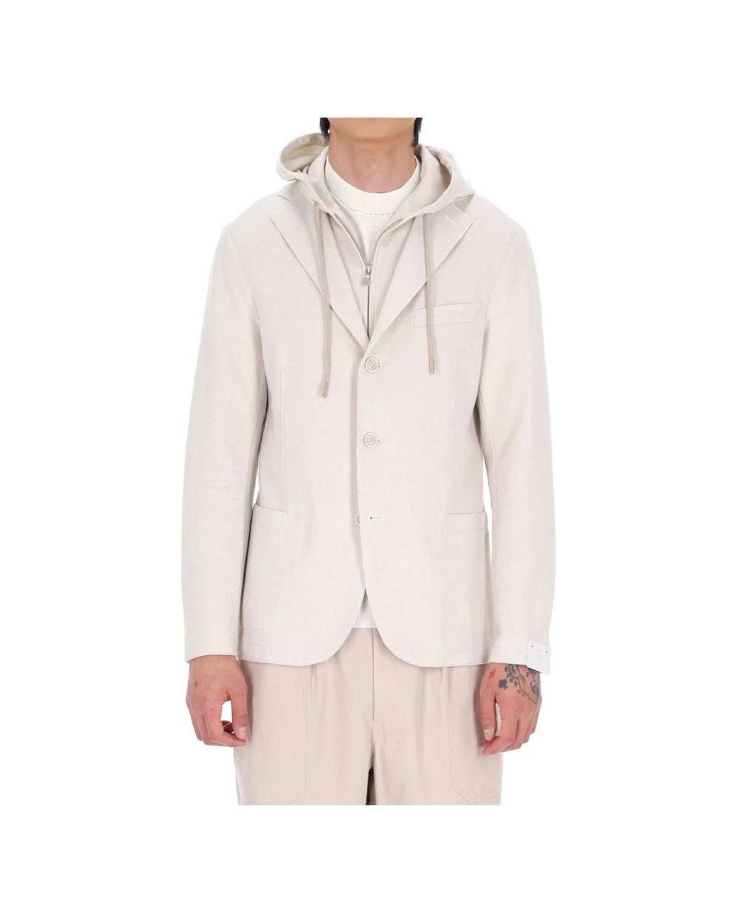 Eleventy Pink Light Jackets for men