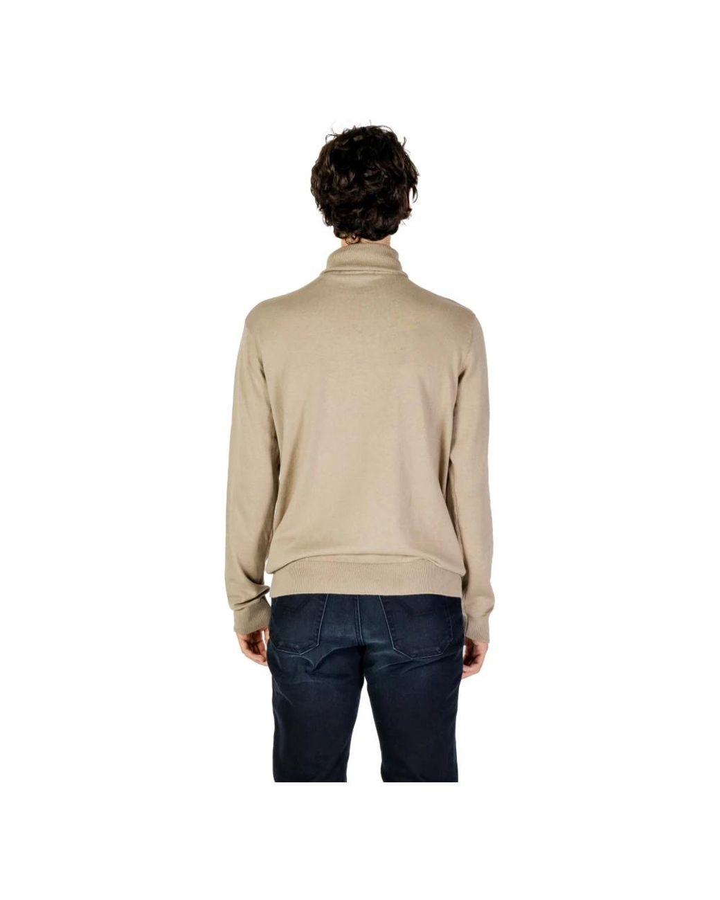 U.S. POLO ASSN. Natural Turtlenecks for men