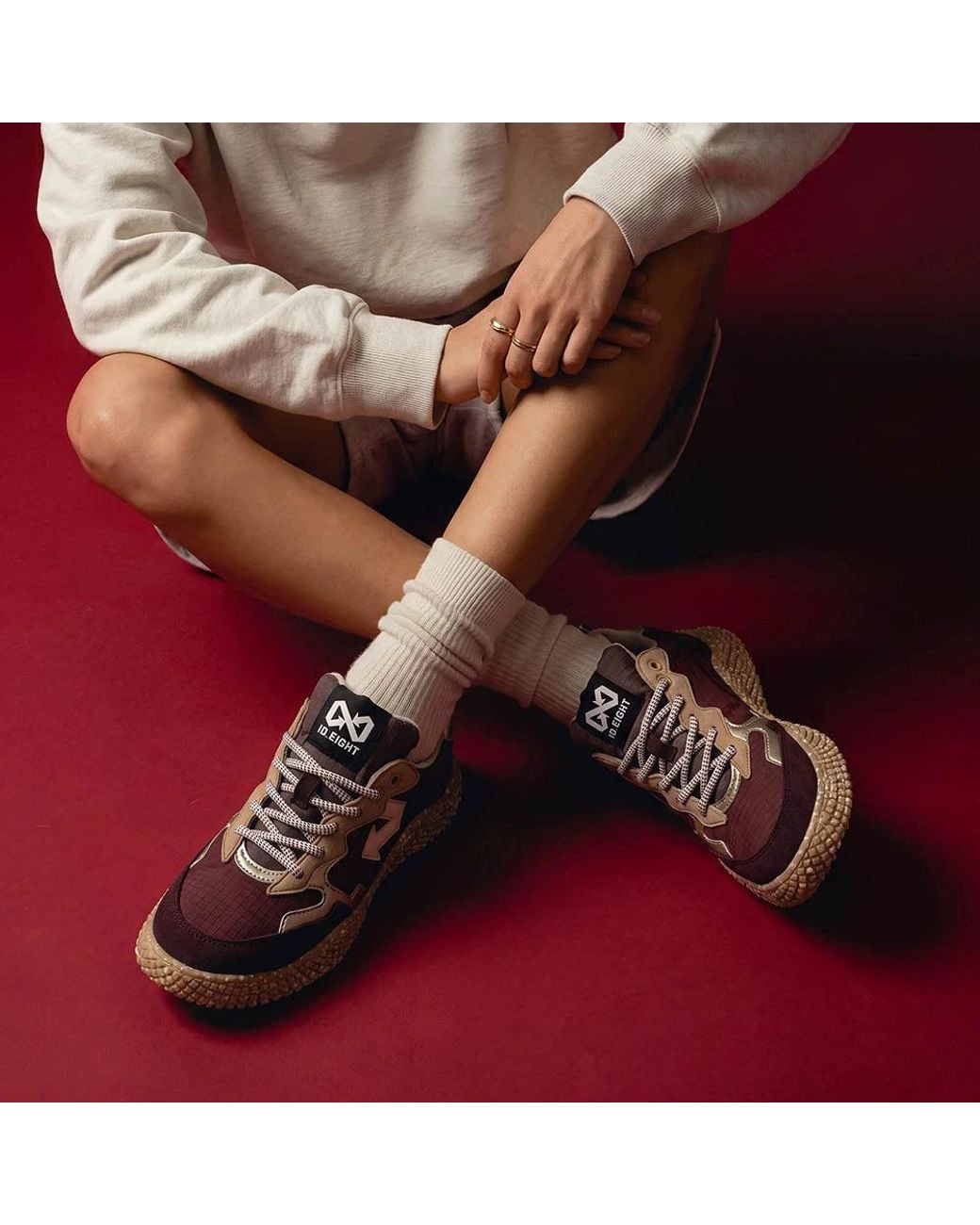 Sneakers ID EIGHT en coloris Brown