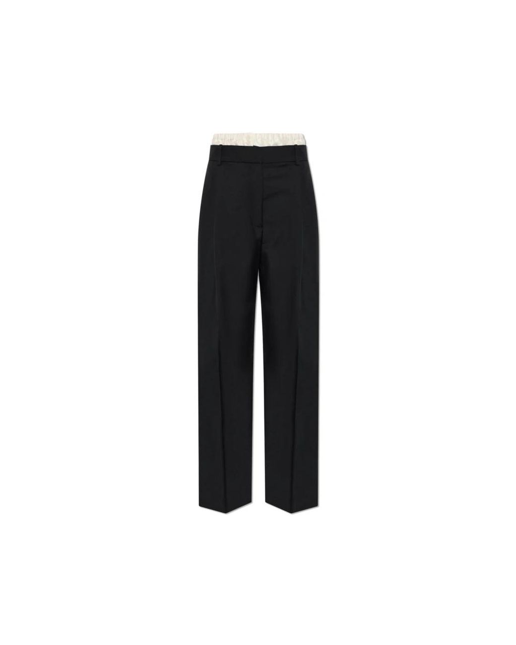 Rohe Black Wide Trousers