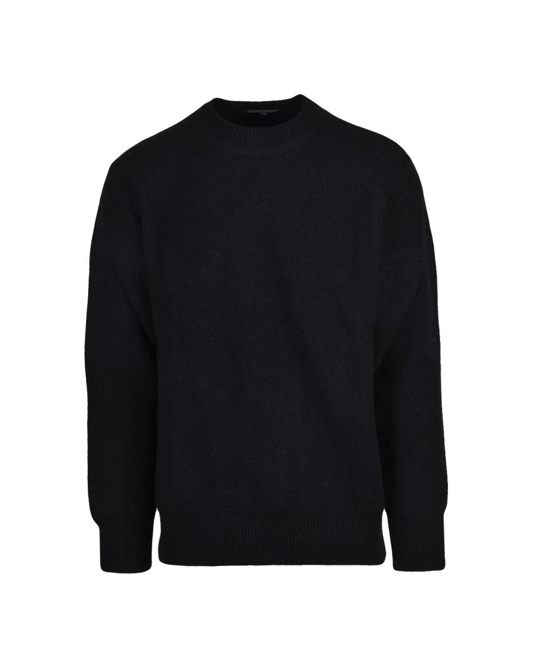 Daniele Fiesoli Black Round-Neck Knitwear for men