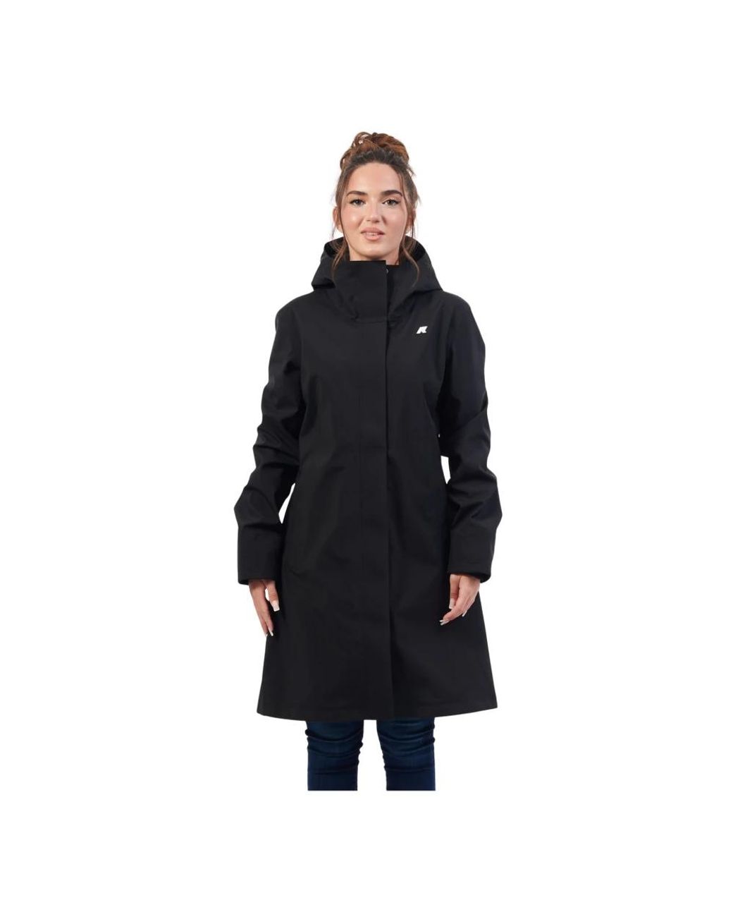 K-Way Black Rain Jackets