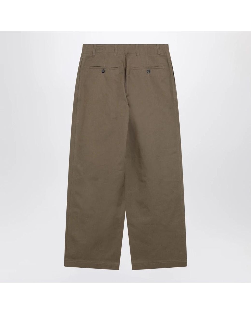 Totême  Green Wide Trousers