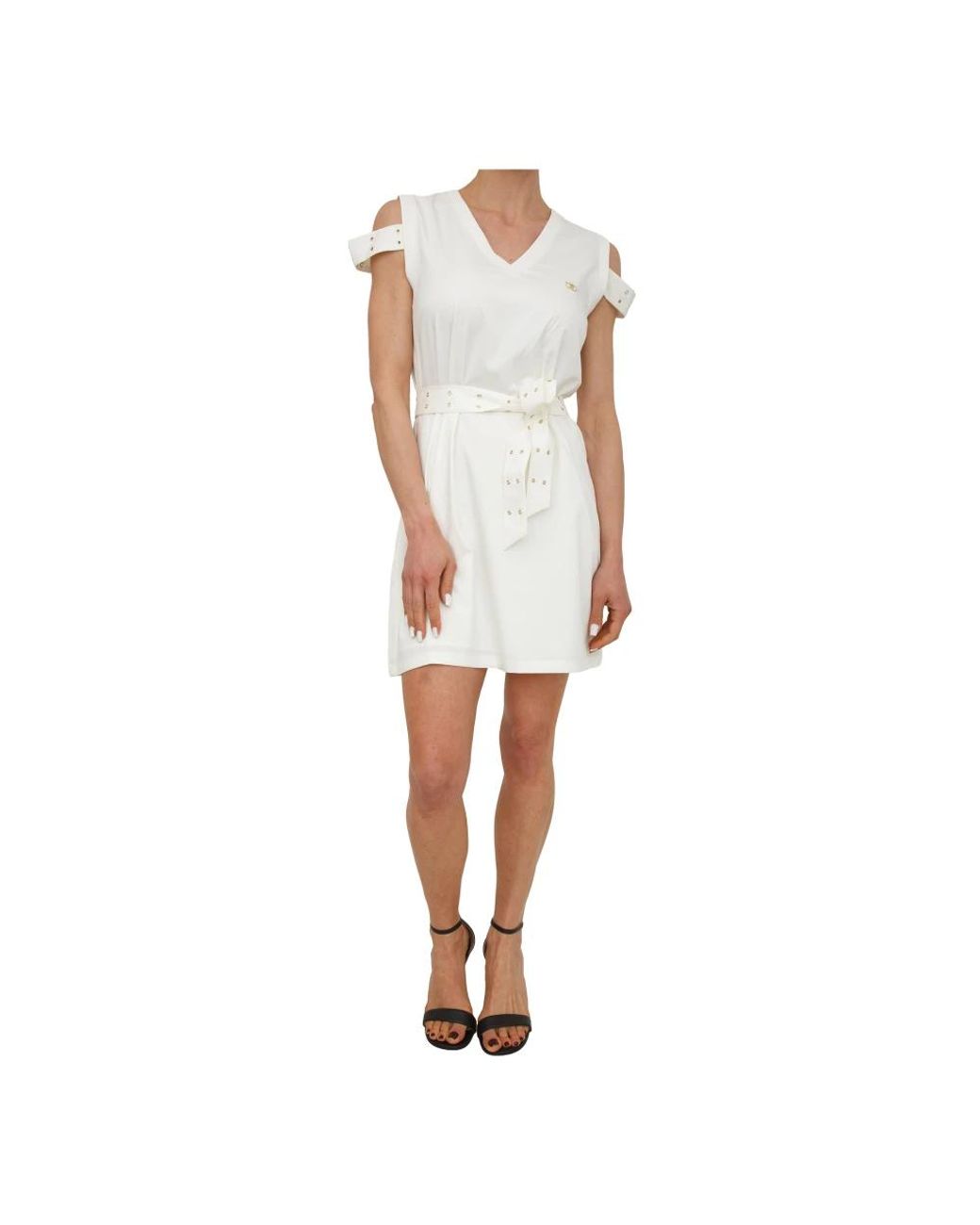 Liu Jo White Short Dresses