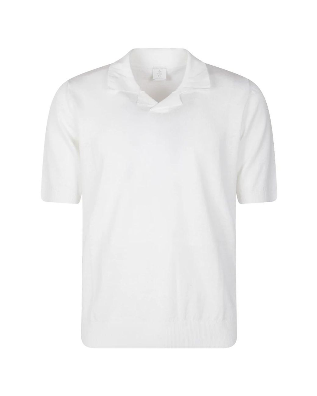 Eleventy White Polo Shirts for men