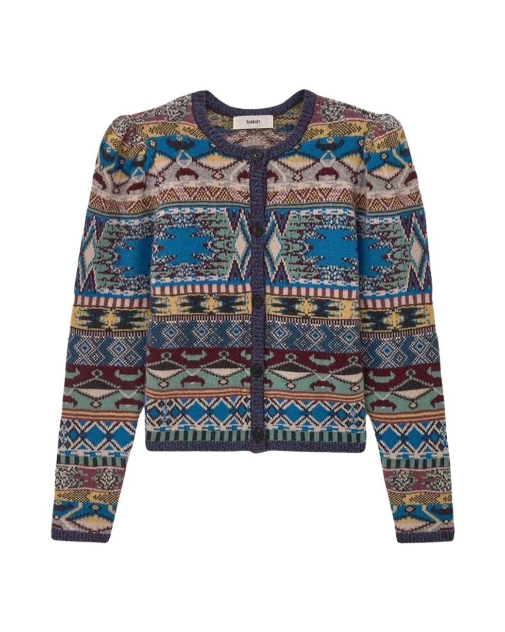 Ba&sh Blue Cardigans