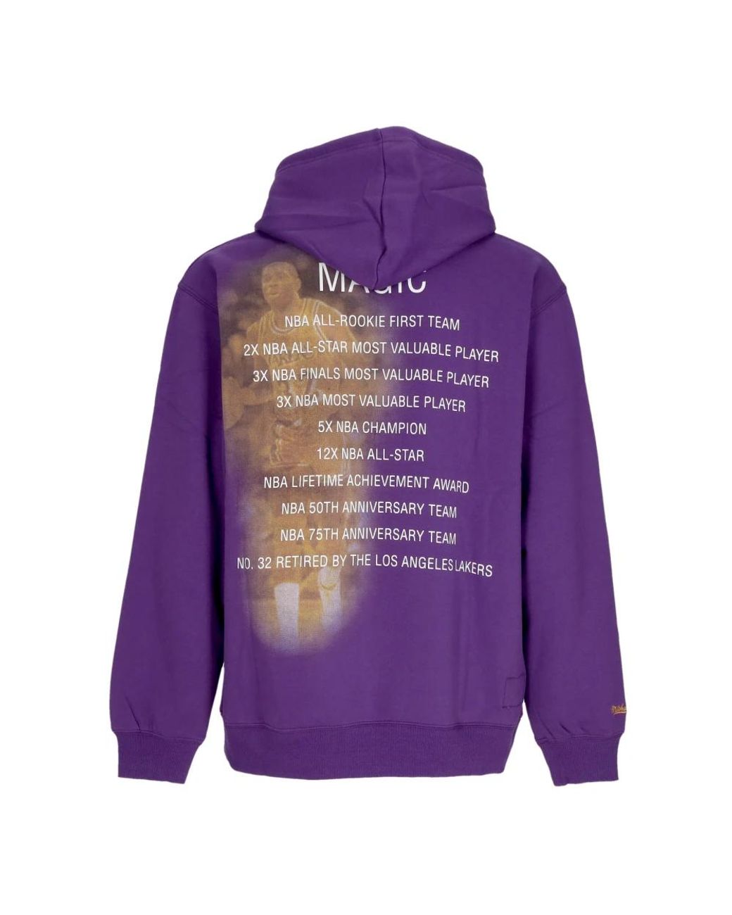 Mitchell & Ness Purple Hoodies for men