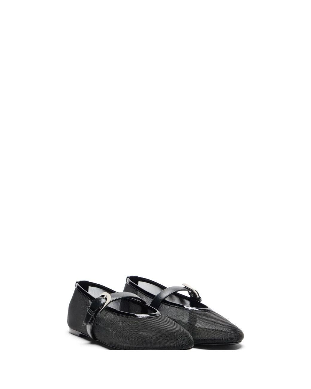 Stuart Weitzman Black Ballerinas