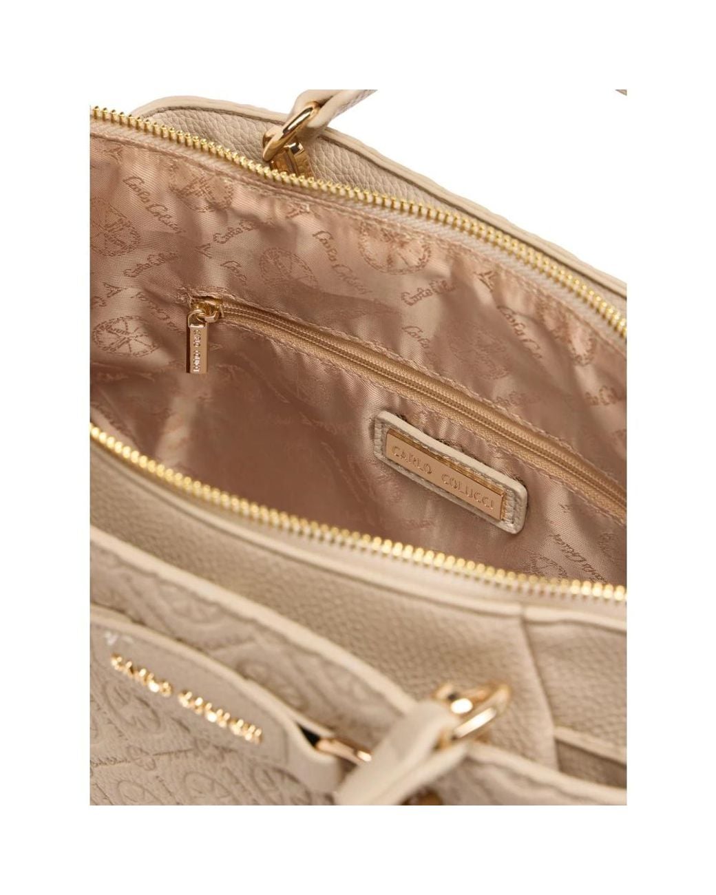 carlo colucci Natural Handbags