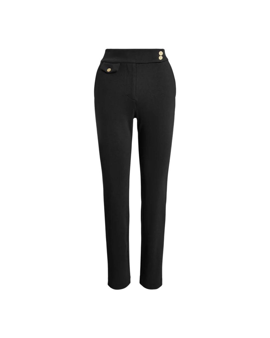 Ralph Lauren Black Cropped Trousers