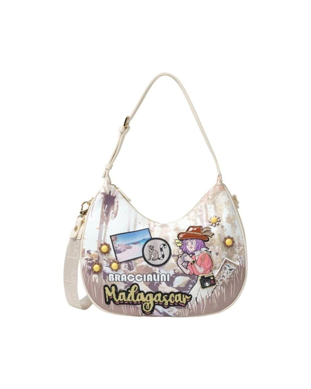 Braccialini White Shoulder Bags
