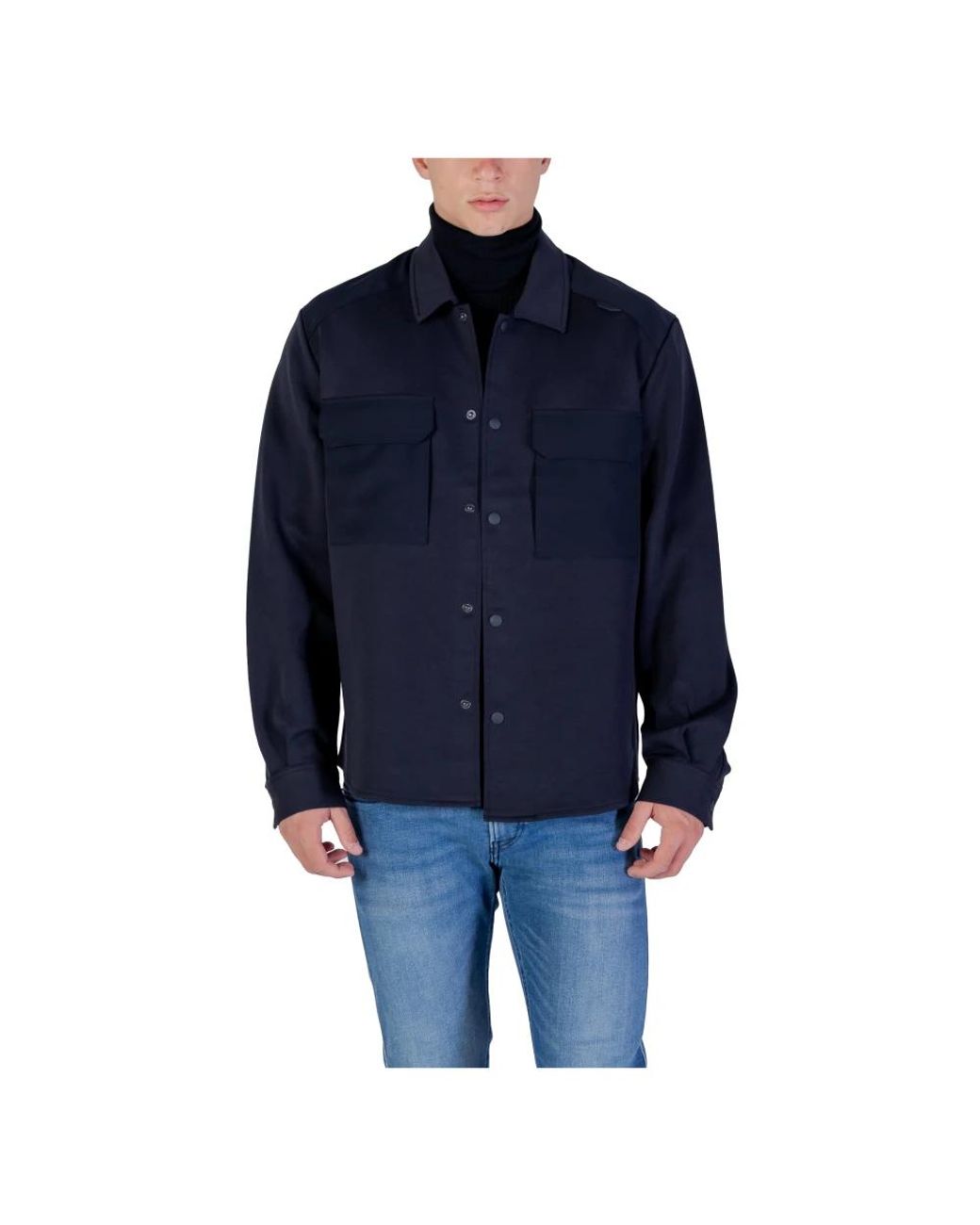 Antony Morato Blue Light Jackets for men