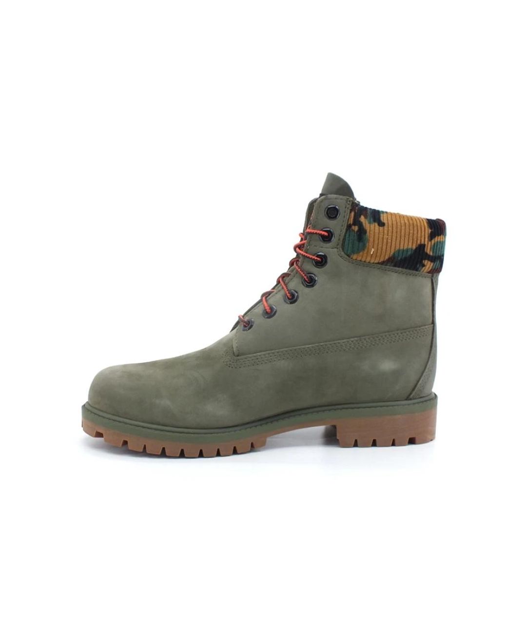 Timberland Green Lace-Up Boots for men