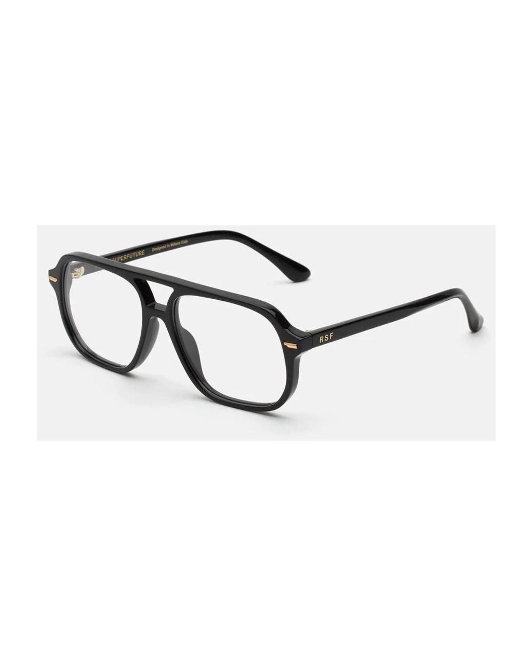 Retrosuperfuture Black Glasses