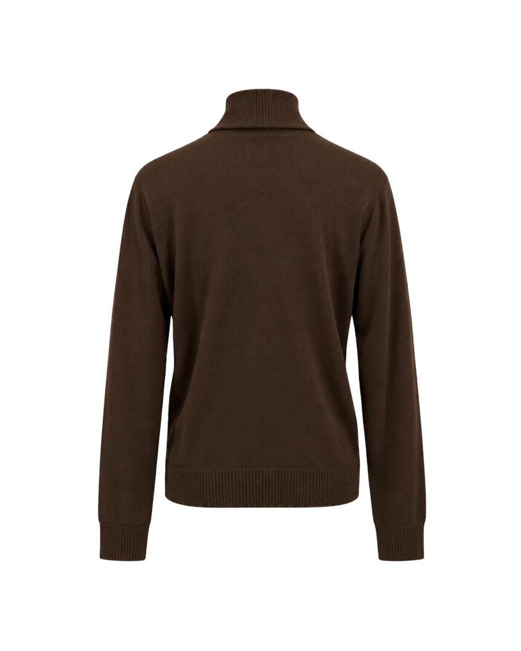 Akep Brown Rollkragenpullover