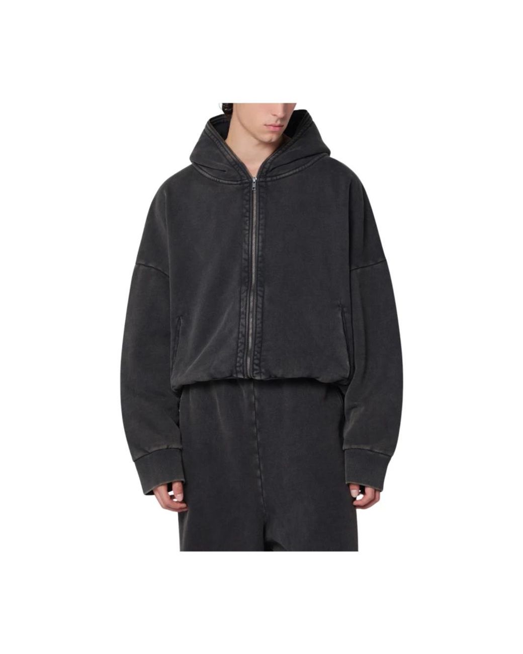 Entire studios Eternal Zip in het Black voor heren