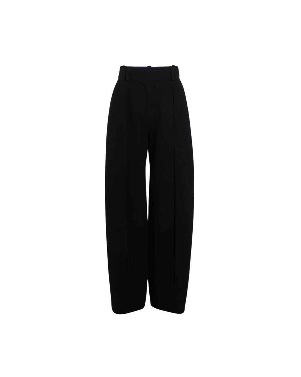 Jacquemus Black Wide Trousers