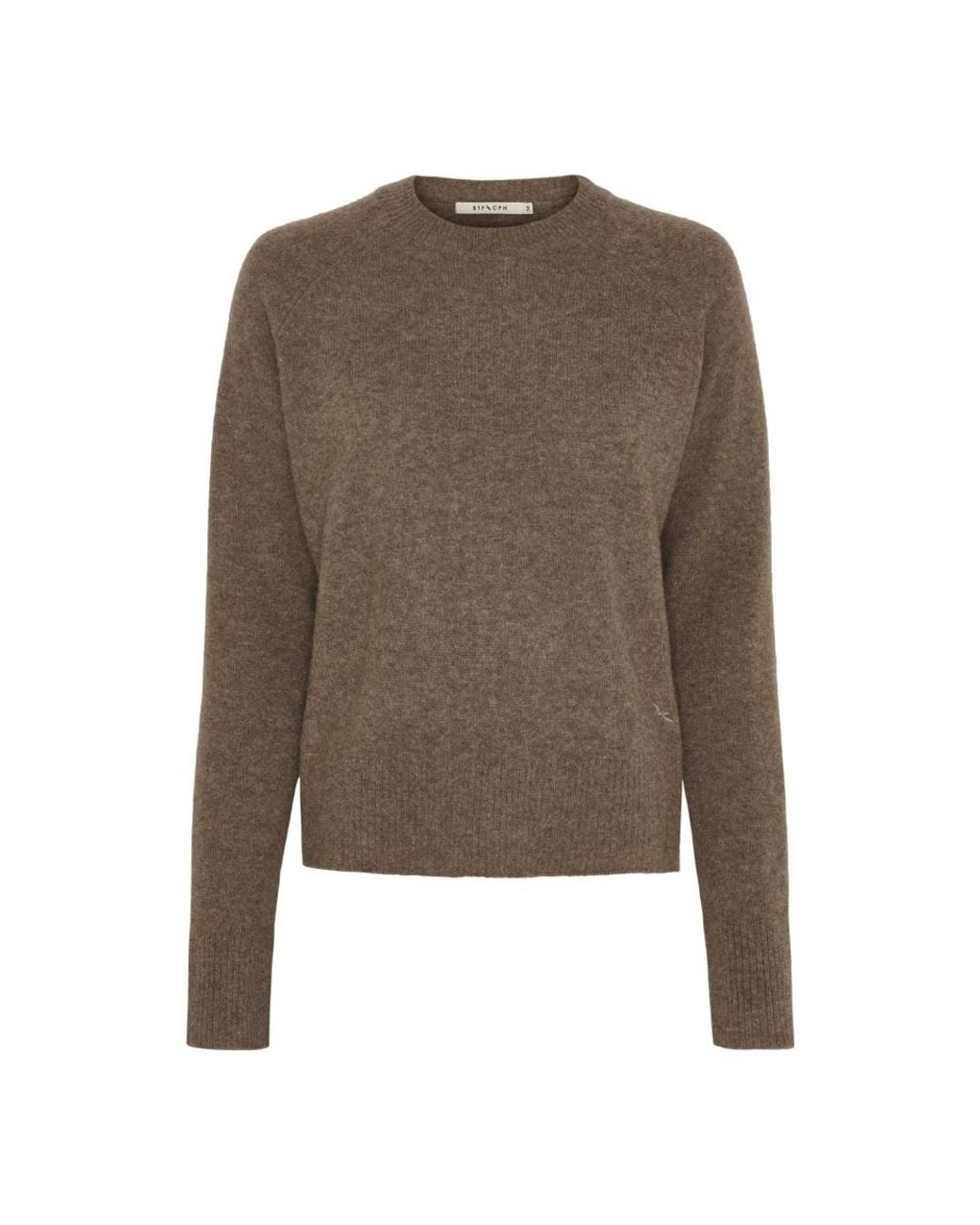 Btfcph Ronde Hals Yak Pullover in het Brown