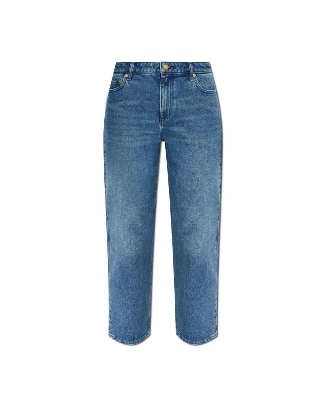 Michael Kors Jeans ,Blauw ,Denim Straight-Leg Jeans in het Blue