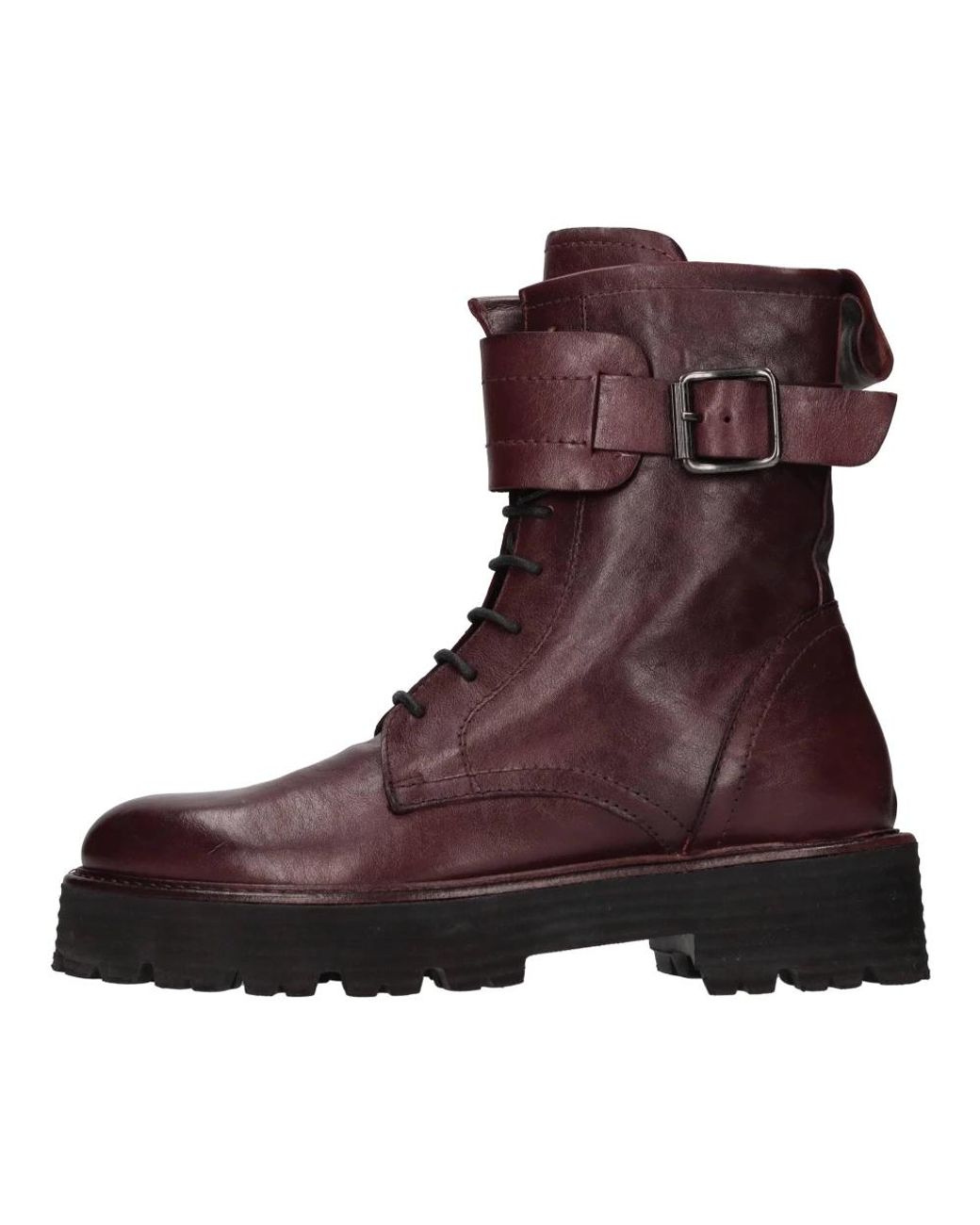 Hundred 100 Brown Lace-Up Boots