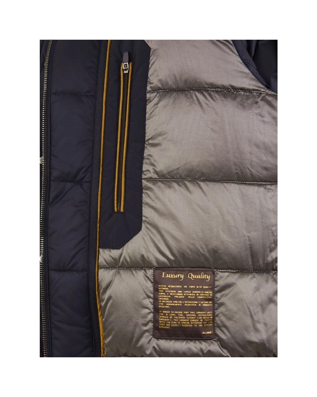 Down Jackets di Moorer in Blue da Uomo